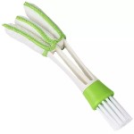 Special brush, 2 in 1, cleaning blinds, louver and car ventilation